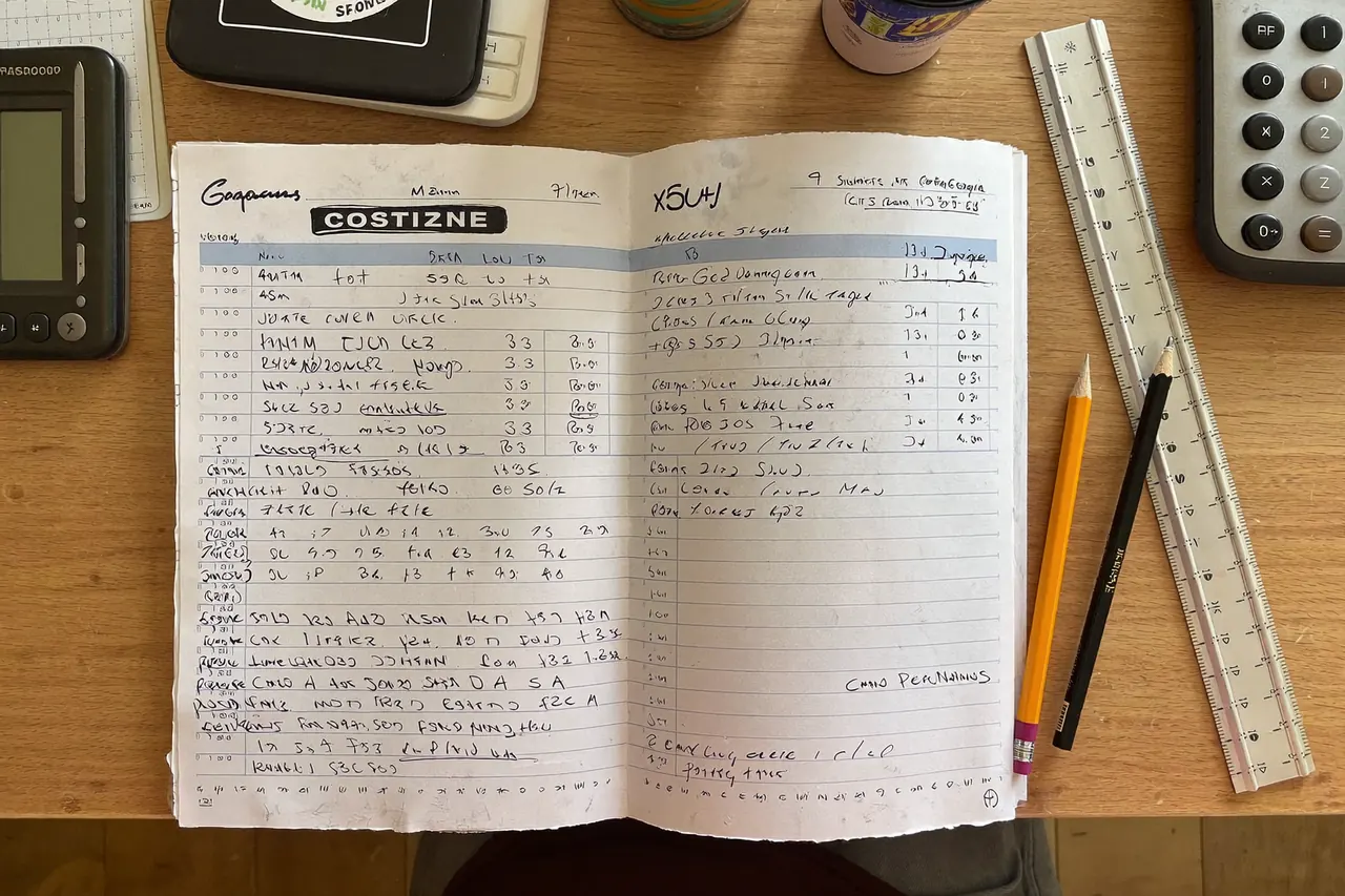 A costing worksheet and calculator estimating window prices