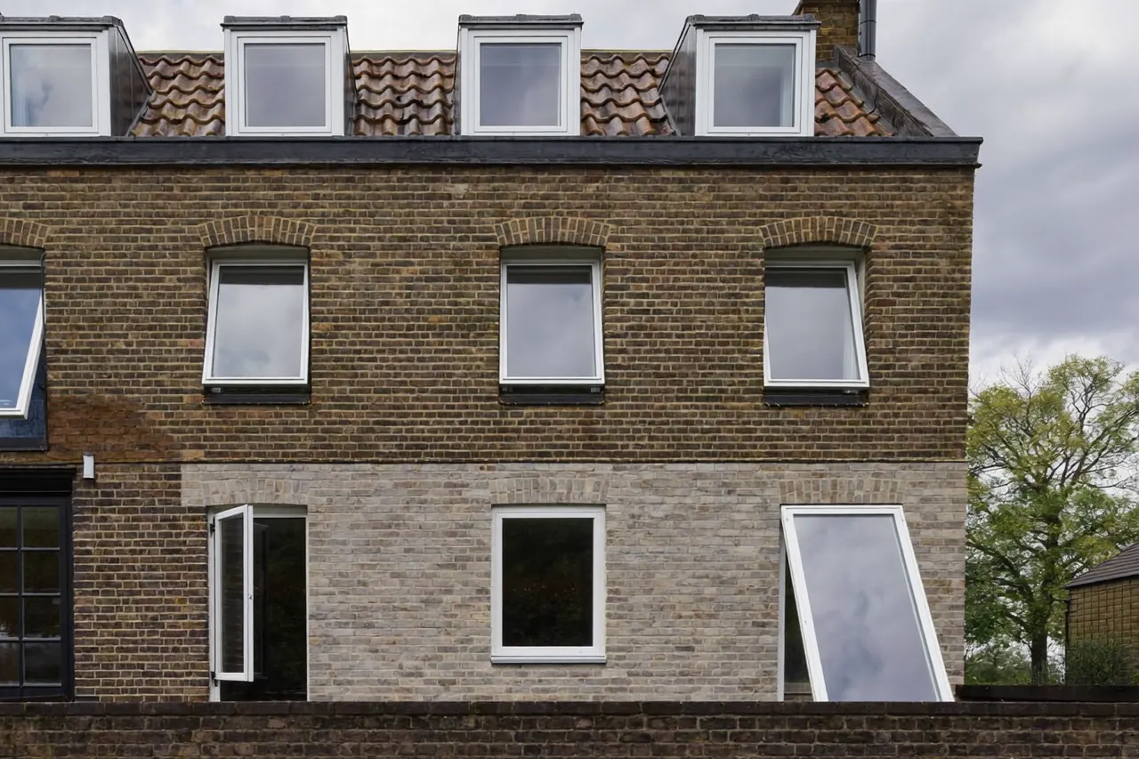 uPVC windows on the front of a modern UK semi-detached home